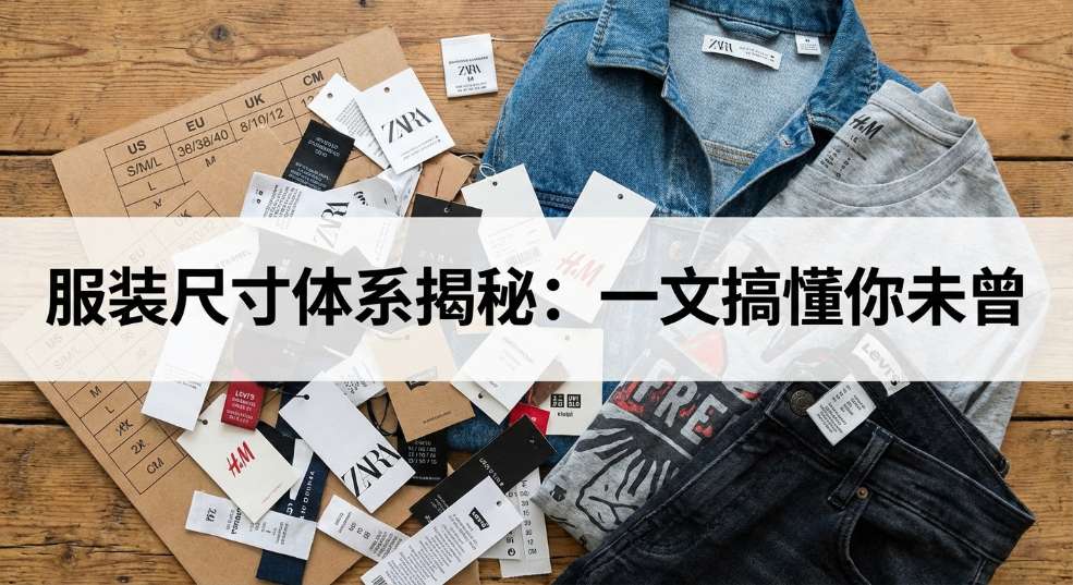服装尺寸体系揭秘：一文搞懂你未曾了解的秘密