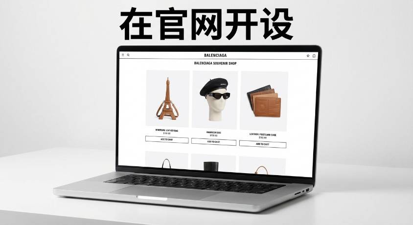 BALENCIAGA 在官网开设 Souvenir Shop