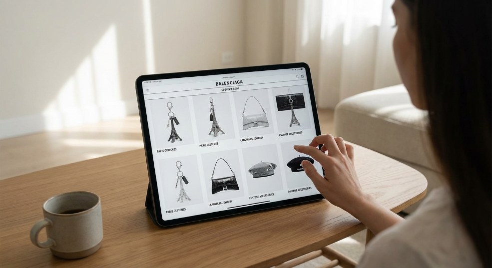 BALENCIAGA 在官网开设 Souvenir Shop第二张图