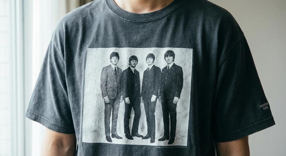 THE BEATLES x monkey time 别注系列发布第一张图