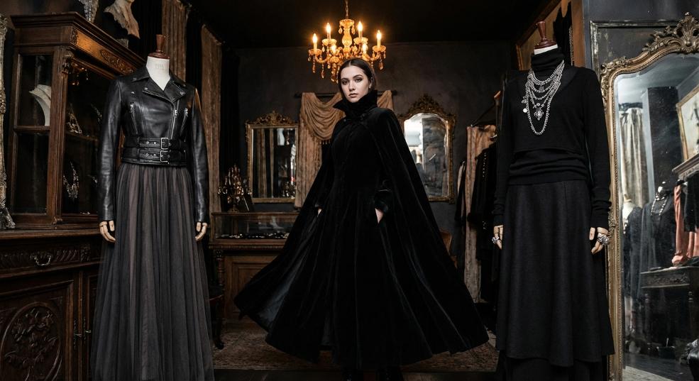 哥特暗黑系搭配指南：玩转暗夜魅力的终极秘籍第二张图