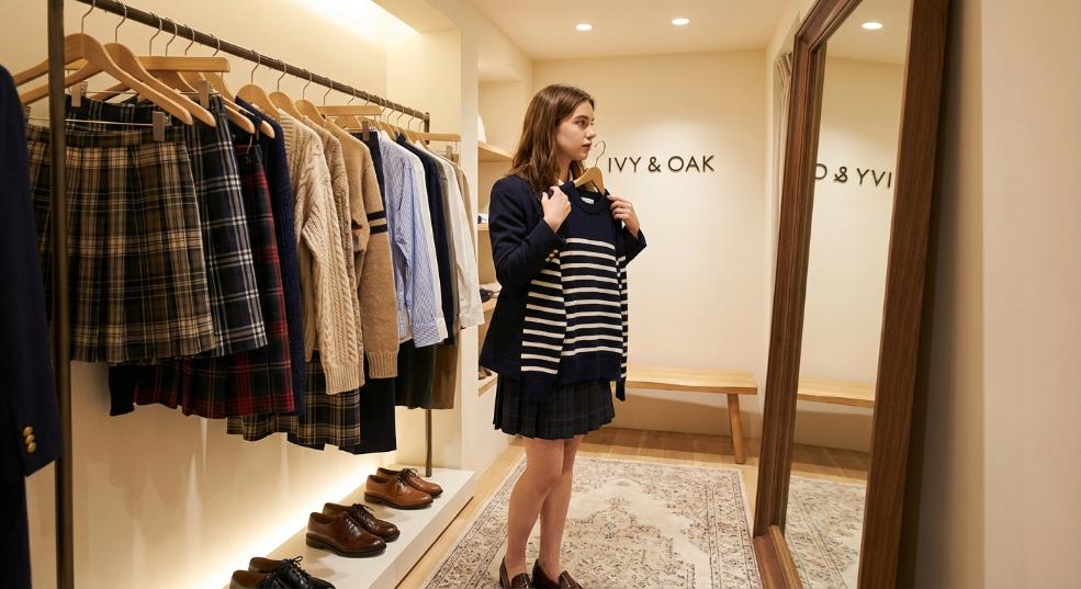 学院风减龄穿搭：穿出青春与自信的秘密武器第二张图