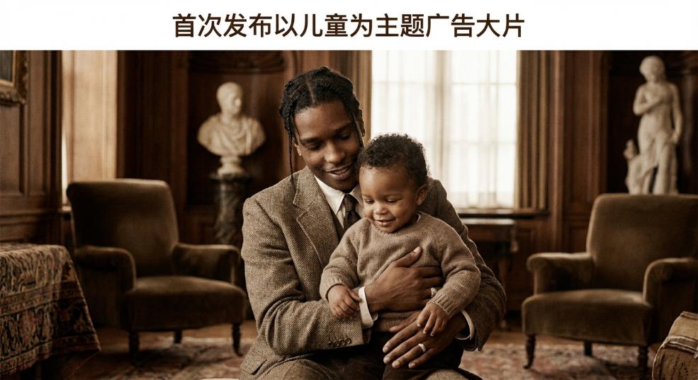 BOTTEGA VENETA 首次发布以儿童为主题广告大片