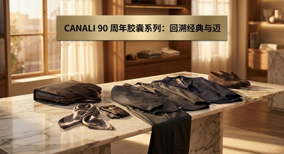 CANALI 90 周年胶囊系列：回溯经典与迈向未来