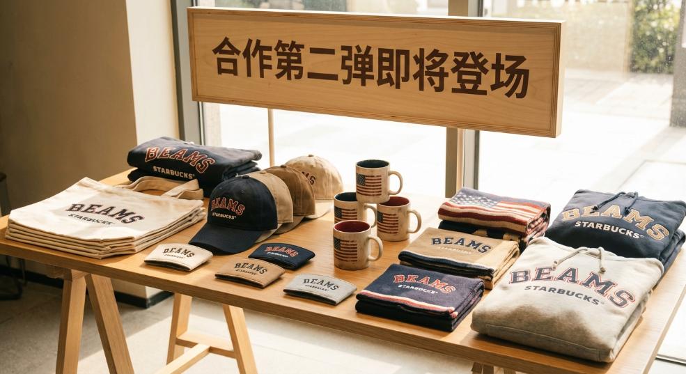BEAMS x Starbucks 合作第二弹即将登场