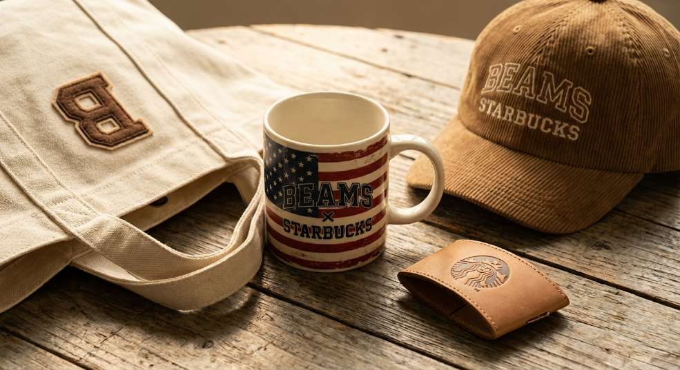 BEAMS x Starbucks 合作第二弹即将登场第一张图