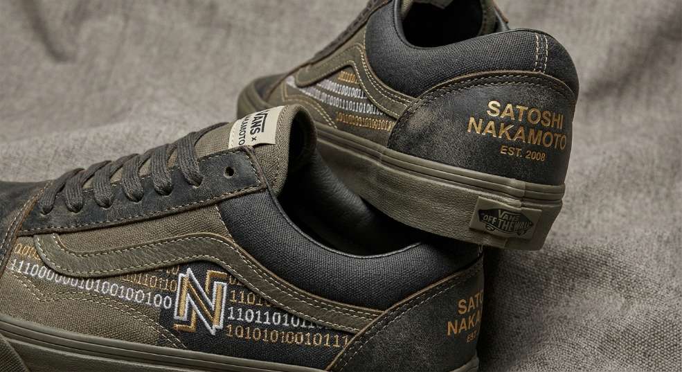 SATOSHI NAKAMOTO x VANS 最新合作鞋款释出第一张图