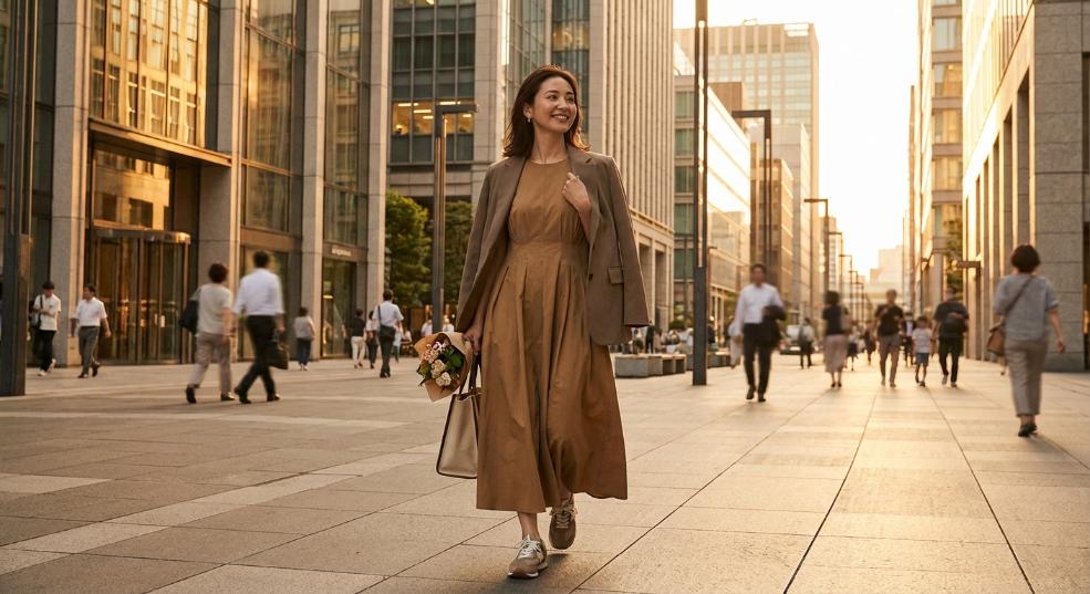 仪式感装点日常 ，JNBY 2024 春夏轻礼服系列释出第二张图