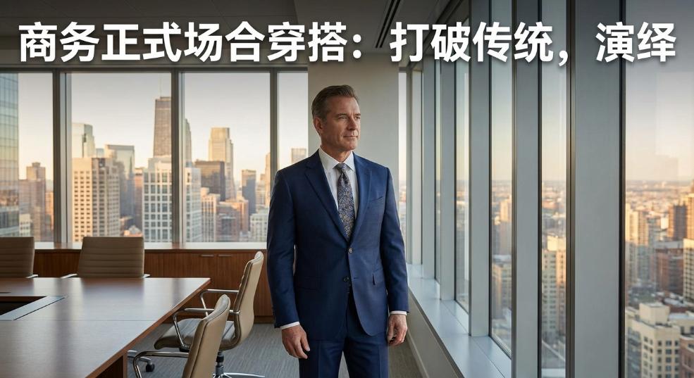 商务正式场合穿搭：打破传统，演绎职业魅力的秘密武器