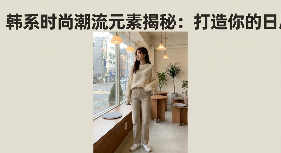 韩系时尚潮流元素揭秘：打造你的日常穿搭新宠