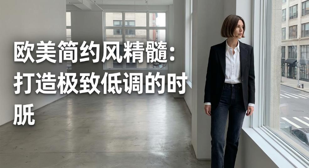 欧美简约风精髓：打造极致低调的时尚态度