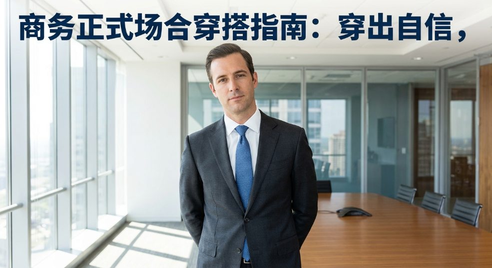 商务正式场合穿搭指南：穿出自信，赢得尊重