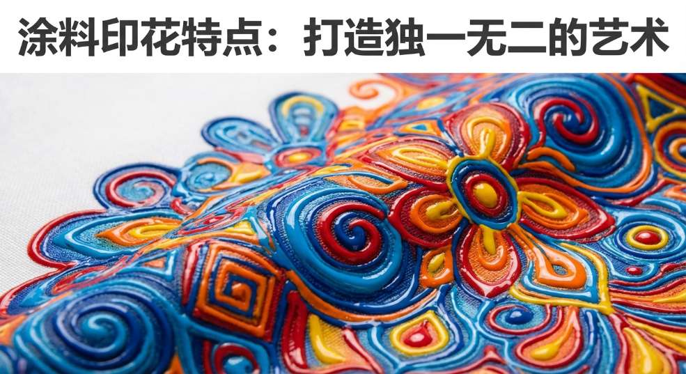 涂料印花特点：打造独一无二的艺术效果