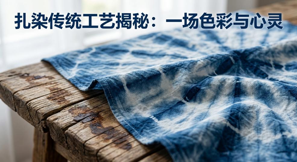 扎染传统工艺揭秘：一场色彩与心灵的碰撞