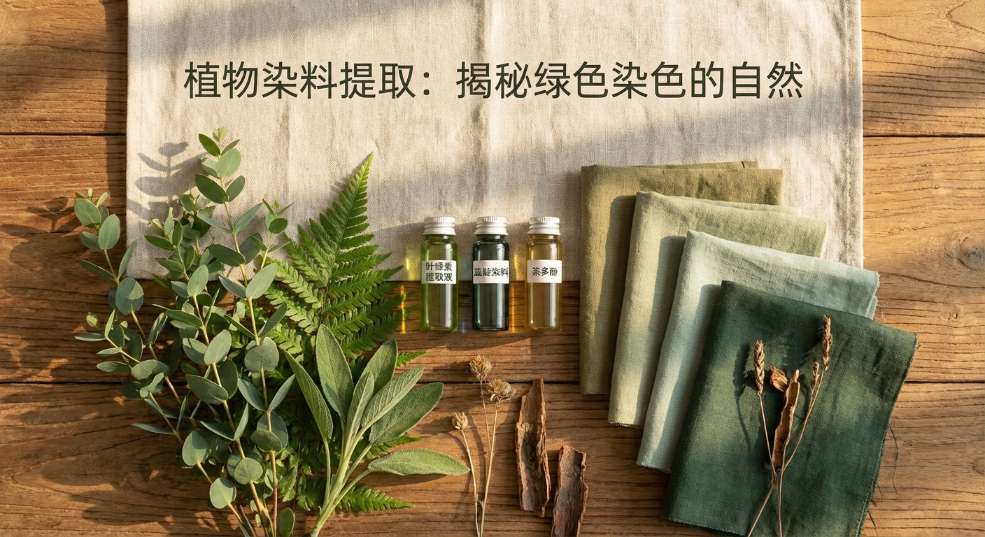 植物染料提取：揭秘绿色染色的自然奥秘