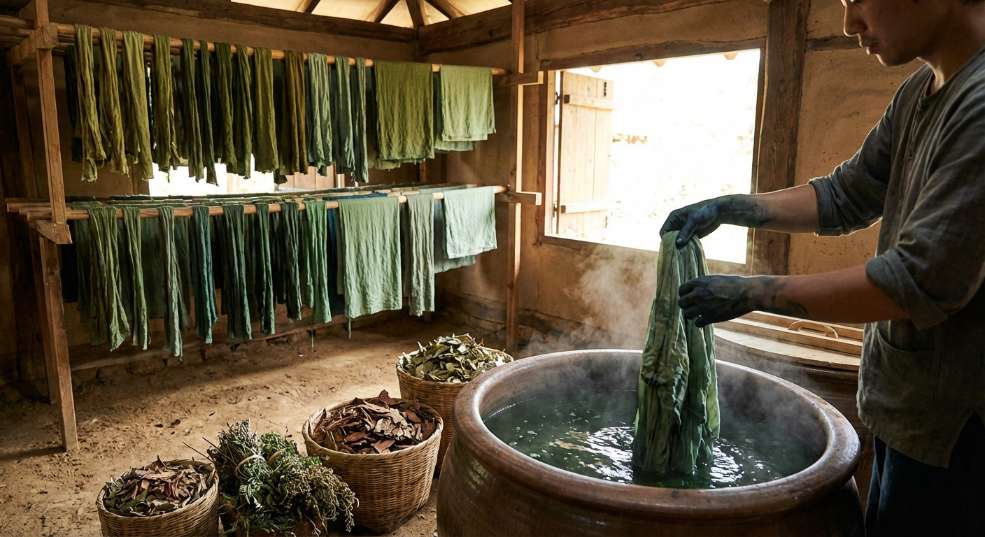 植物染料提取：揭秘绿色染色的自然奥秘第二张图