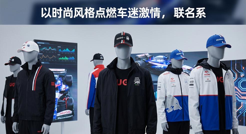 以时尚风格点燃车迷激情，HUGO x RB 联名系列释出