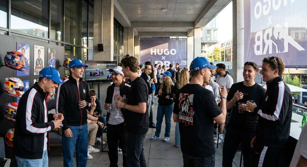 以时尚风格点燃车迷激情，HUGO x RB 联名系列释出第二张图