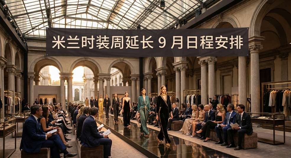 米兰时装周延长 9 月日程安排