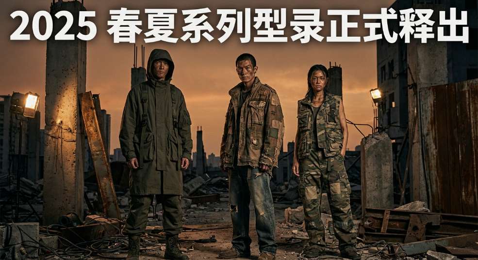 Thug Club 2025 春夏系列型录正式释出