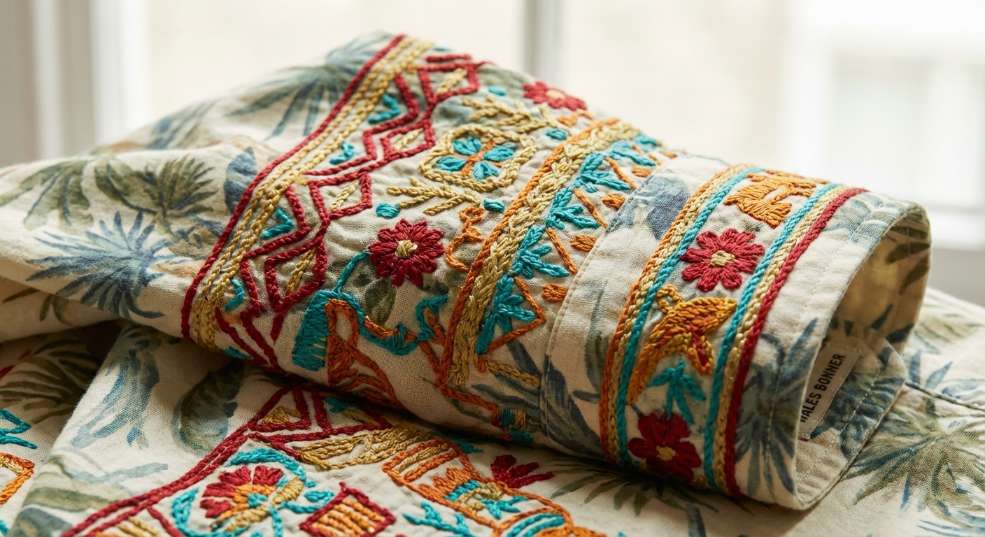 Wales Bonner 2025 春夏男装系列登场第一张图