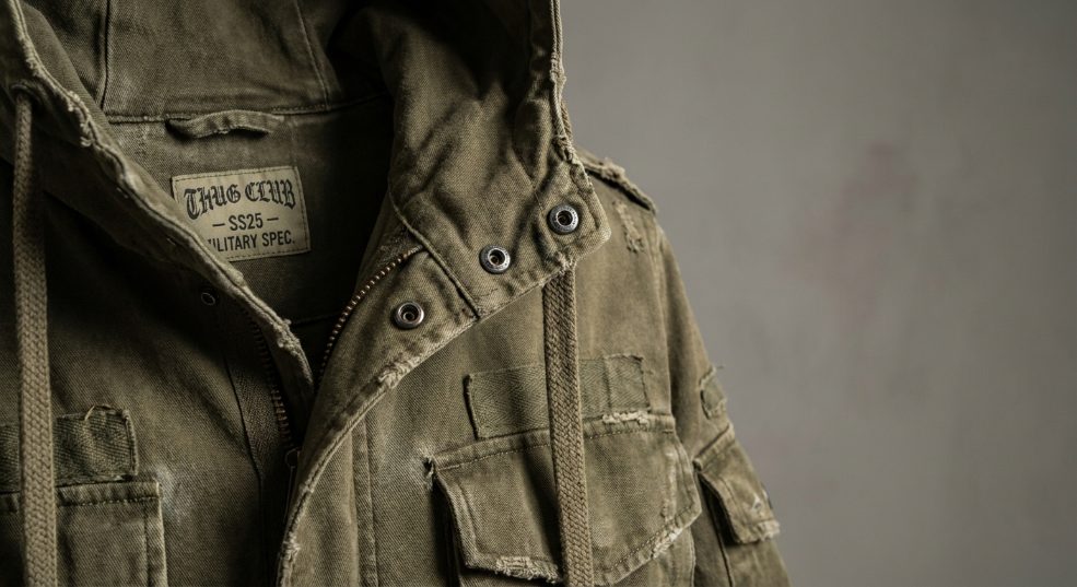 Thug Club 2025 春夏系列型录正式释出第一张图