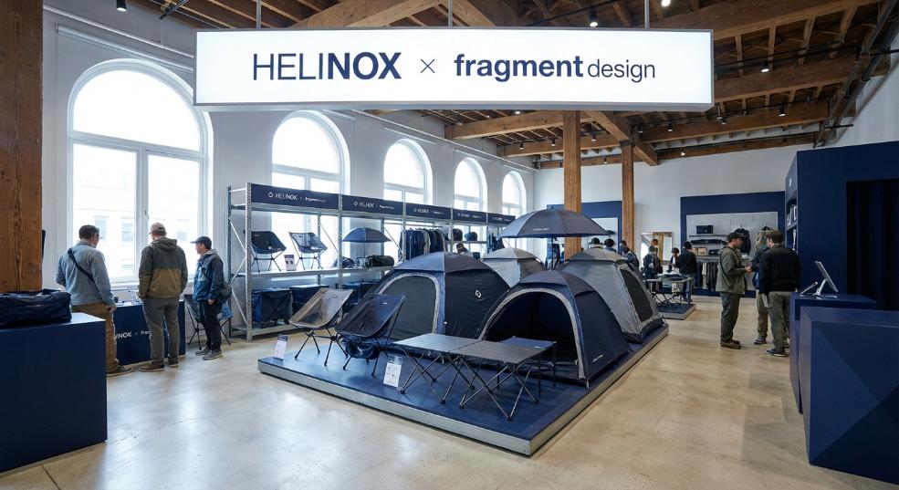 fragment design x HELINOX 第三次合作即将登场第一张图