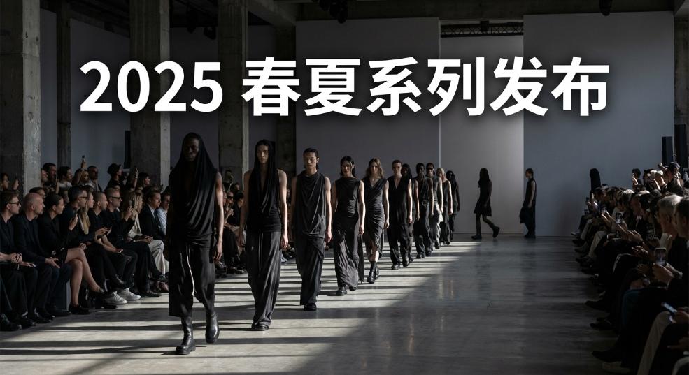 Rick Owens 2025 春夏系列发布