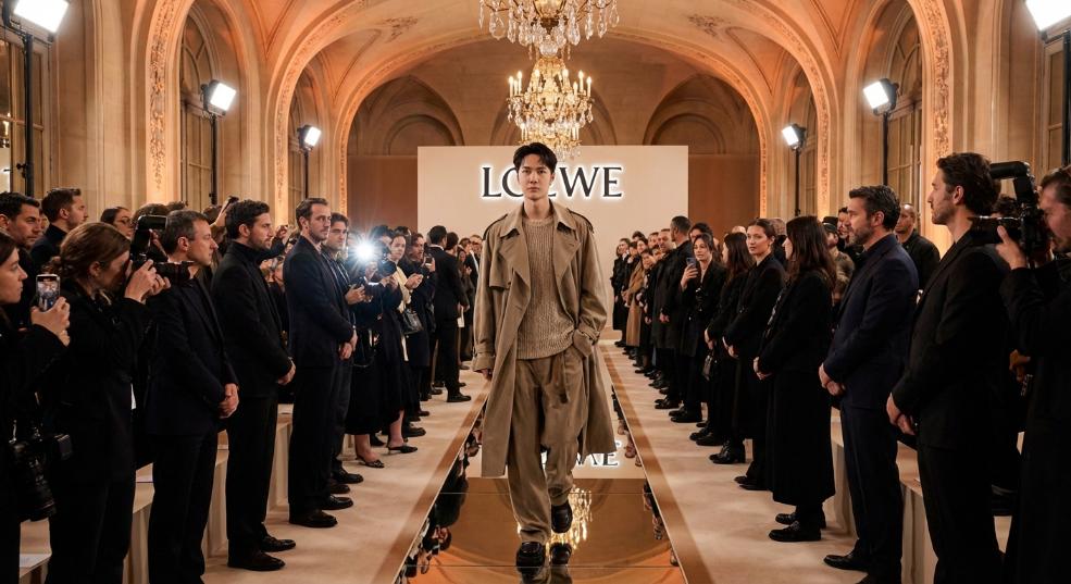 LOEWE 罗意威宣布王一博成为全球品牌代言人第二张图