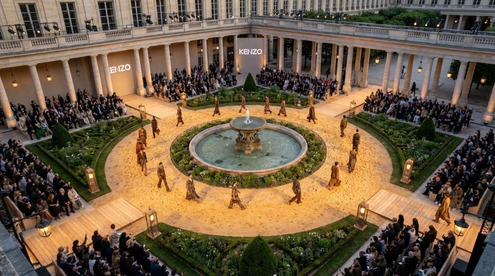 KENZO 2025 春夏系列发布第二张图