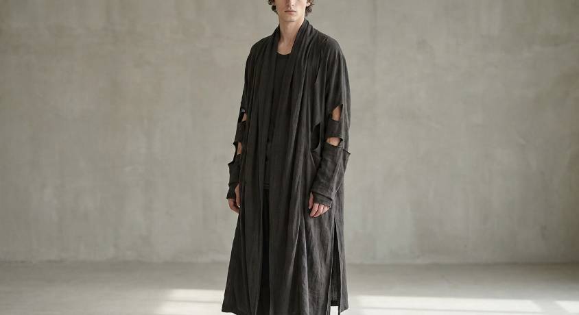 YOHJI YAMAMOTO 发布 2025 春夏男装系列第二张图