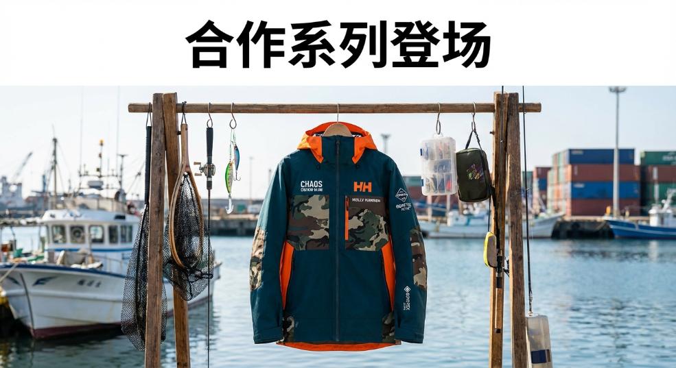 HELLY HANSEN x Chaos Fishing Club 合作系列登场
