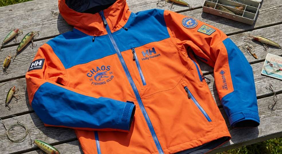 HELLY HANSEN x Chaos Fishing Club 合作系列登场第一张图