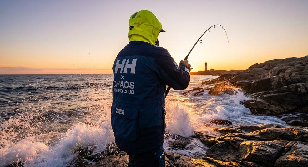 HELLY HANSEN x Chaos Fishing Club 合作系列登场第二张图