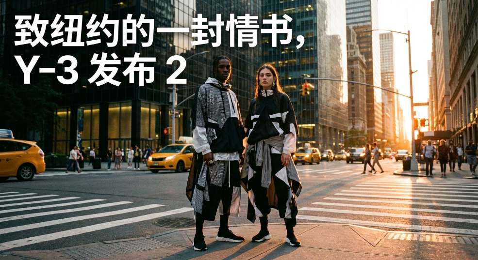 致纽约的一封情书，Y-3 发布 2024 秋冬系列