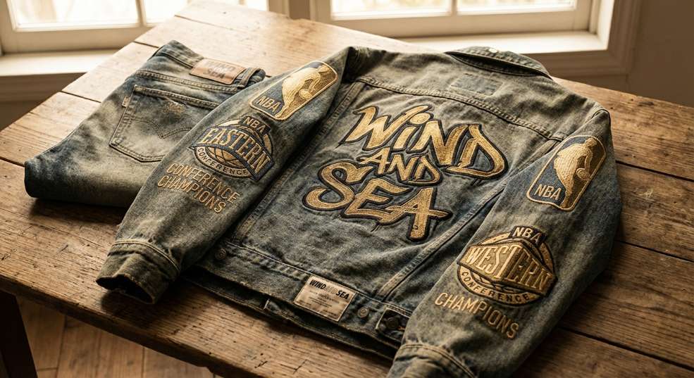 NBA x WIND AND SEA 全新合作系列发布第一张图