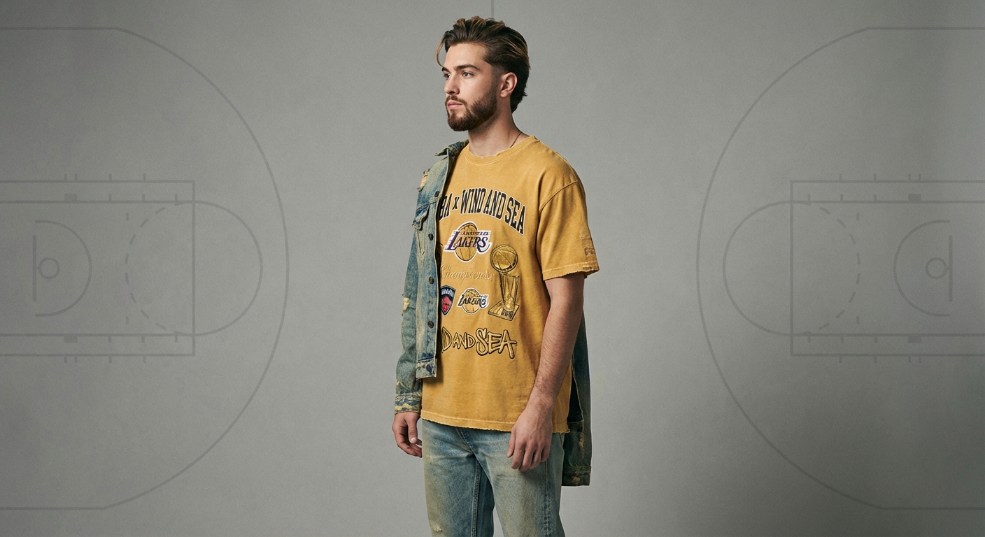 NBA x WIND AND SEA 全新合作系列发布第二张图