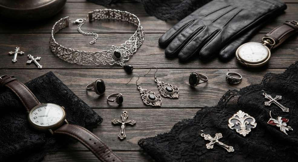 哥特暗黑系搭配指南：打造个性魅力的新突破第一张图