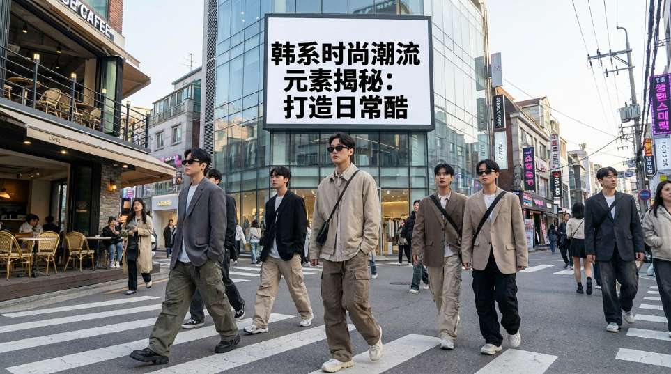 韩系时尚潮流元素揭秘：打造日常酷感完美穿搭