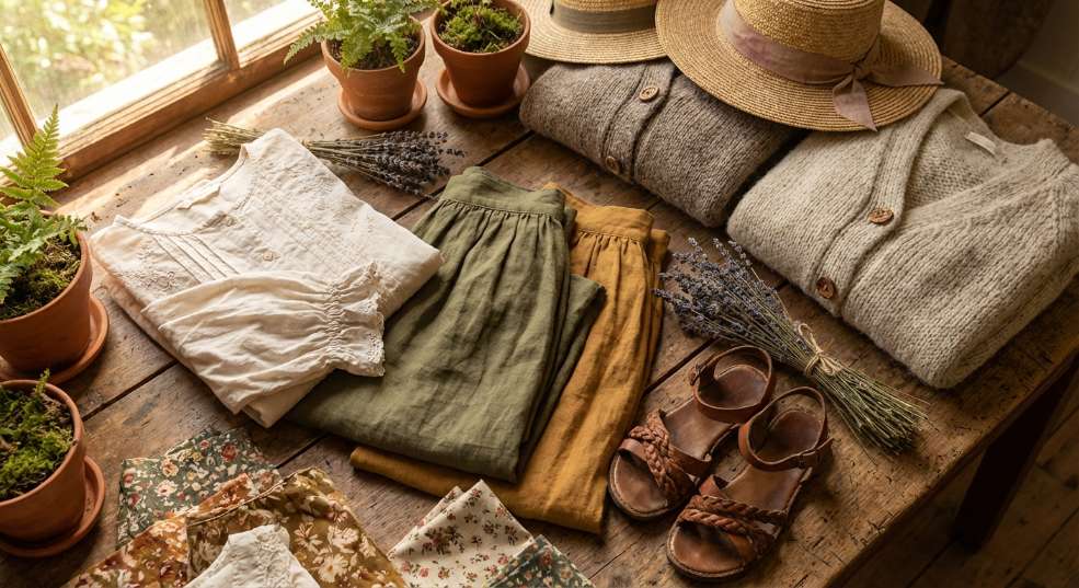 森女系自然穿搭揭秘：打造清新脱俗的理想造型第一张图