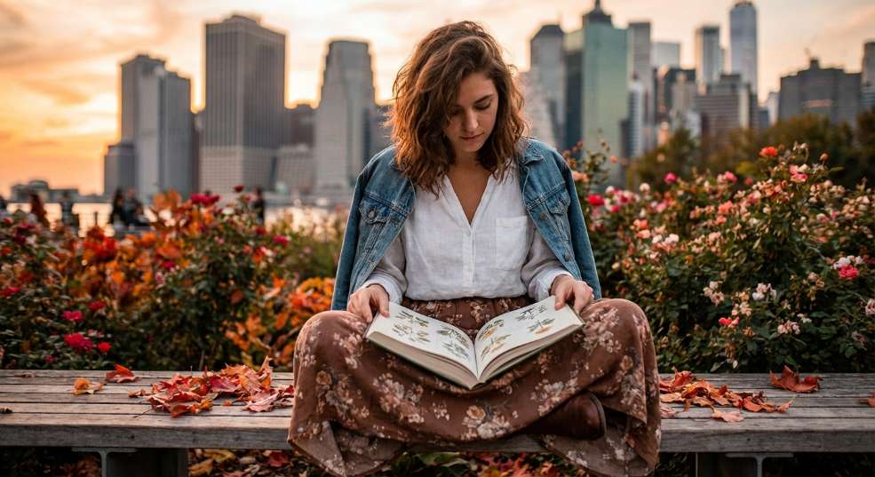 森女系自然穿搭揭秘：打造清新脱俗的理想造型第二张图