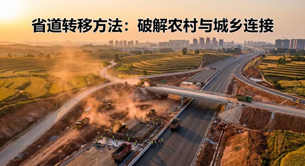 省道转移方法：破解农村与城乡连接的核心秘籍