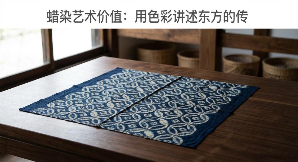 蜡染艺术价值：用色彩讲述东方的传世传奇