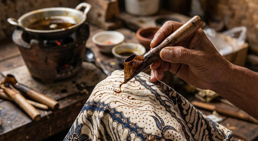 蜡染艺术价值：用色彩讲述东方的传世传奇第一张图