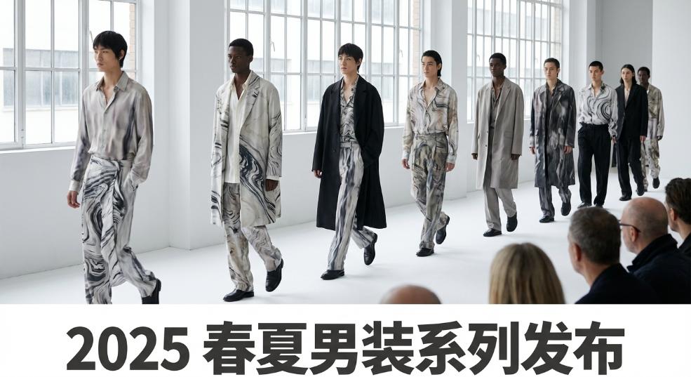 Dries Van Noten 2025 春夏男装系列发布