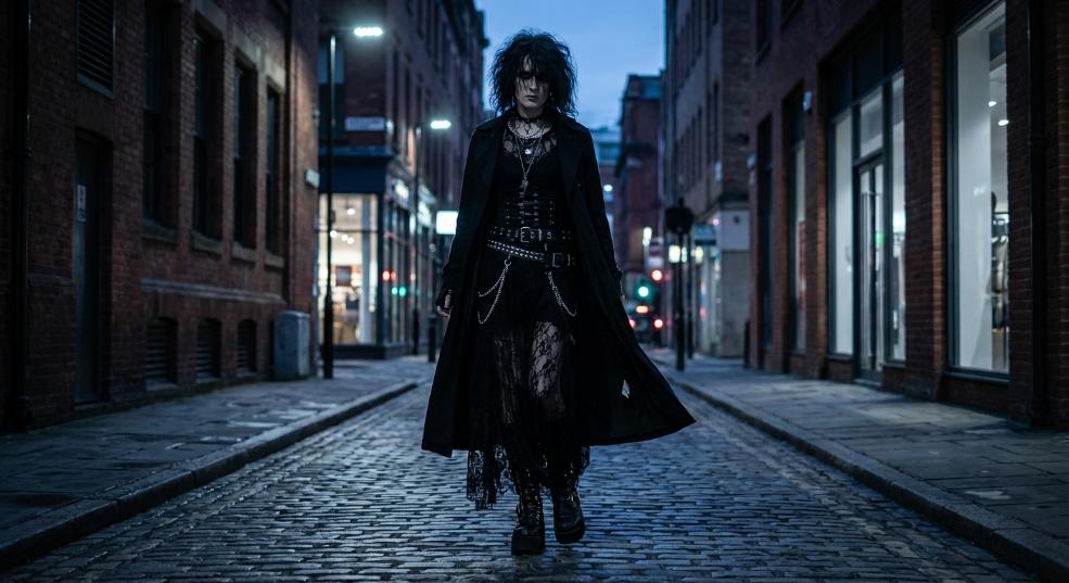 哥特暗黑系搭配指南：让你的风格穿越虚空中的黑夜第二张图