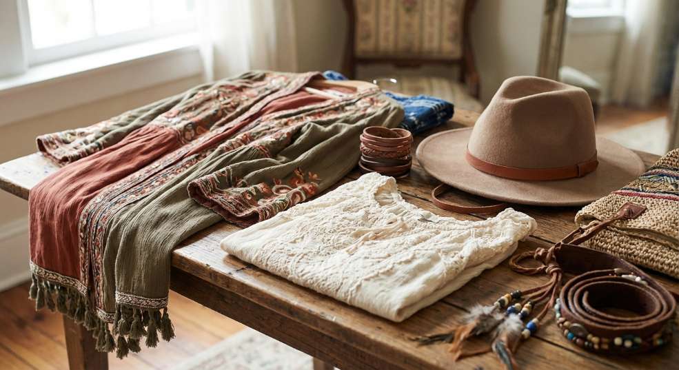 波西米亚自由风格穿搭指南：如何打造个性十足的潮流造型第一张图