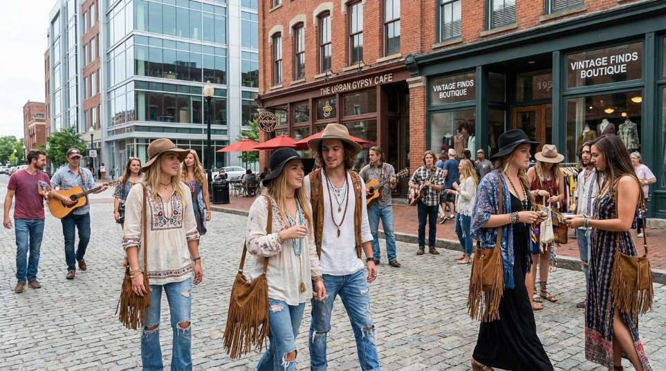 波西米亚自由风格：打造个性魅力的穿搭秘籍第二张图