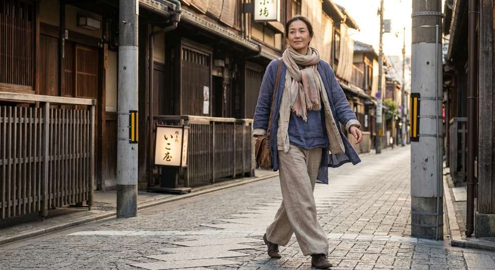 掌握日系清新搭配要点，秒变街头时尚明星第二张图