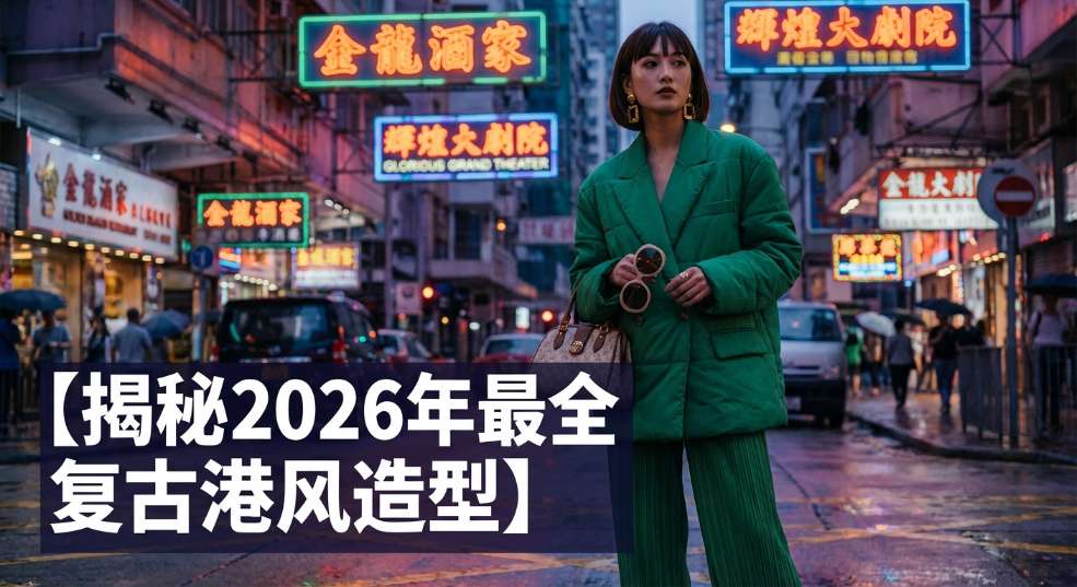 【揭秘2026年最全复古港风造型要点：穿出复古魅力】
